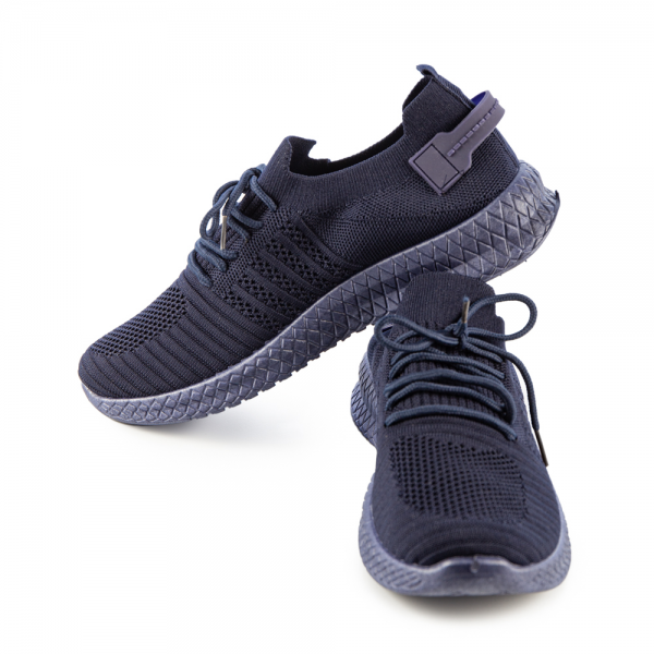 Ανδρικά αθλητικά παπούτσια Ebito σκούρο μπλε, 4 - Kalapod.gr